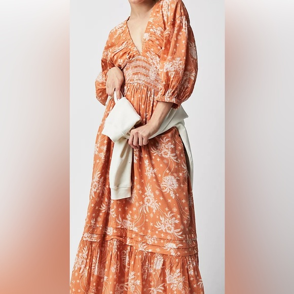 Free People Golden Hour Maxi Dress! Sold out everywhere! - Picture 2 of 2